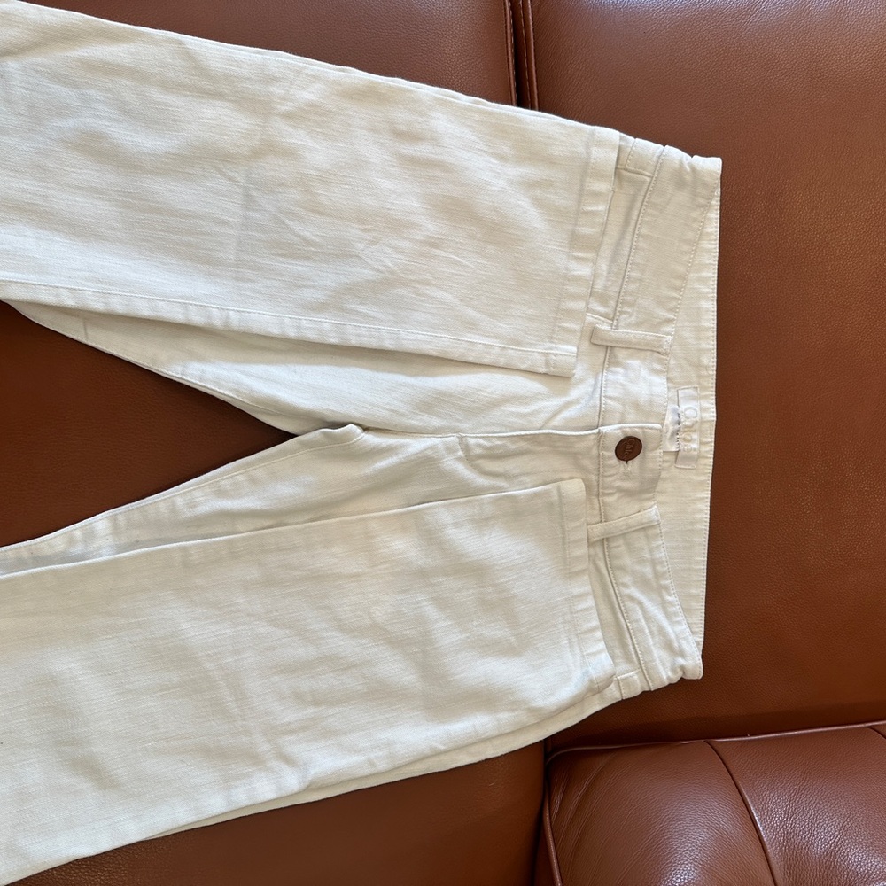 Chloe Cream Denim Pants
